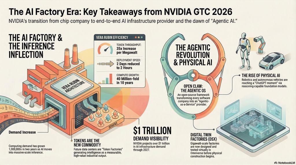 AI Series 64 bytes Byte 54 🚀 NVIDIA CEO Jensen Huang’s 2026 GTC keynote

SaffronAI- saffronai.store 
Who we are- Solutionist.co.in 
Mentorship- topmate.io/ronald_menezes/ 
WhatsApp- chat.whatsapp.com/HJ2hYXGFhLo… 
LinkedIn linkedin.com/in/ronaldmenez…