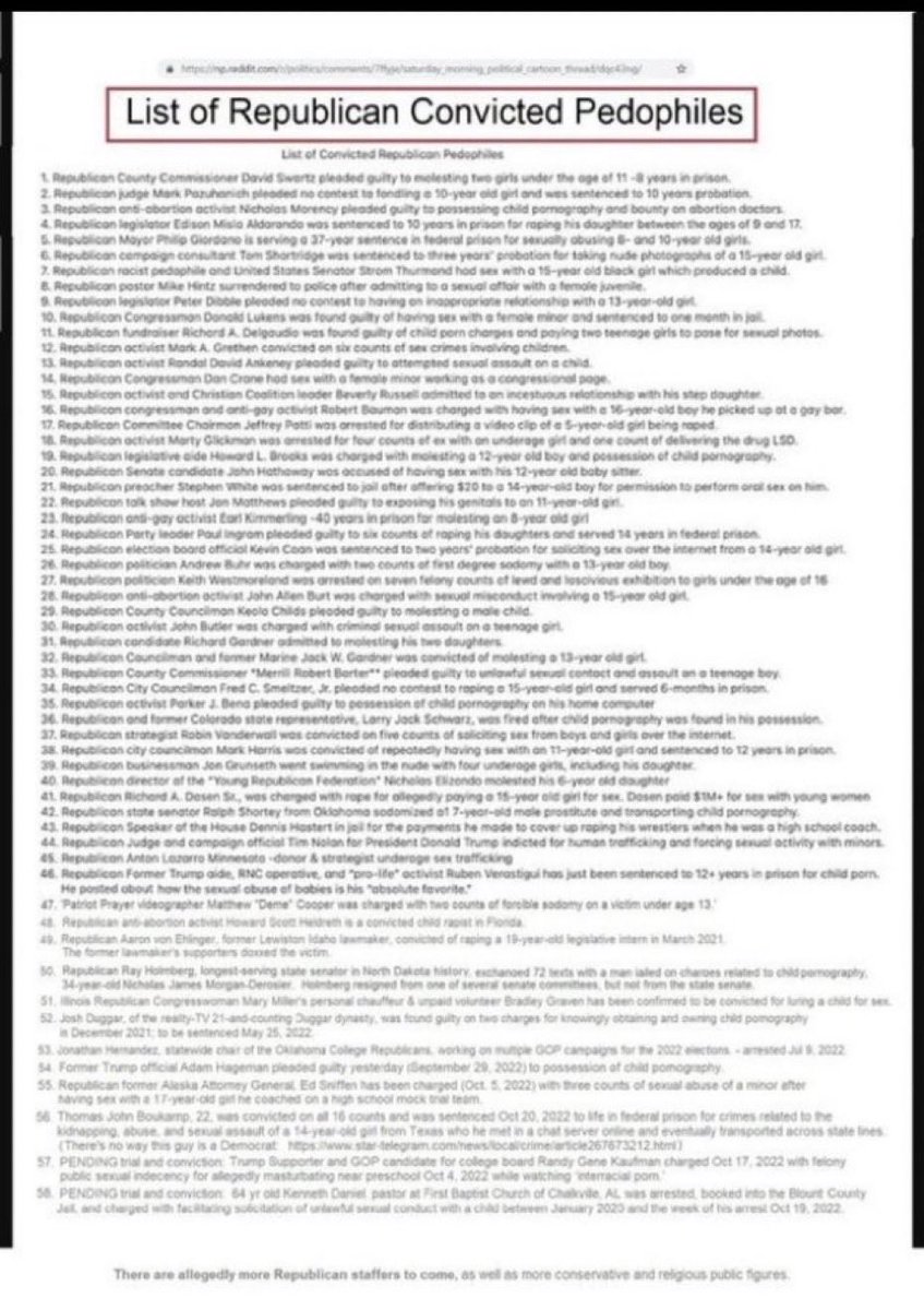 CaraMia200's tweet image. #USA Key demographic for sex offenders vs. #women &amp;amp; #children? 
Overwhelmingly, it’s
#conservative christian men.

Gaslighting the public by blaming others for decades, has been one of the most wicked ruces perpetrated by #RWmedia.

#USA #auspol #EU #UK 

#TruthMatters #auspol