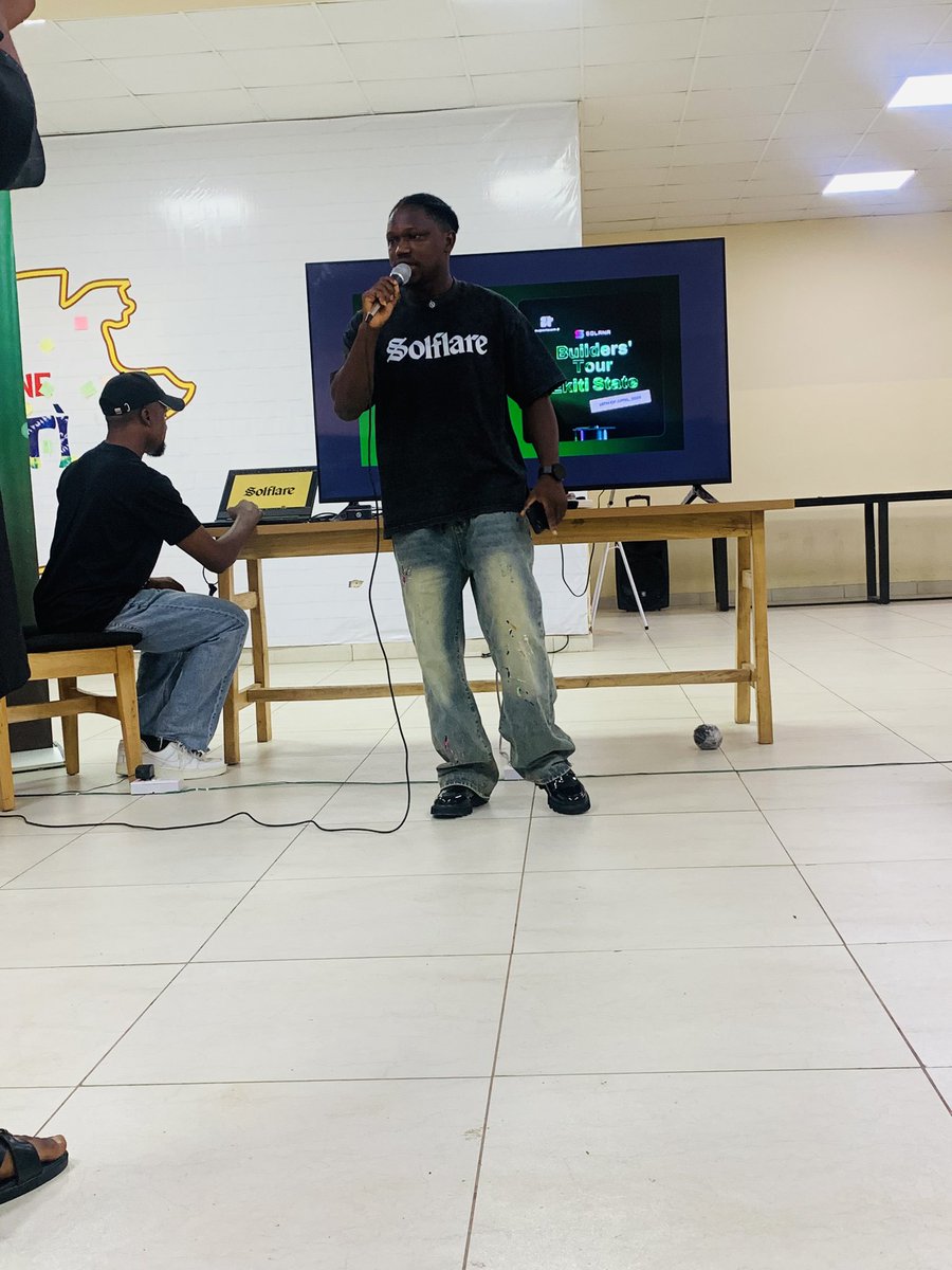 Solana builders tour in Ekiti state 

Hosted By <a href="/SuperteamNG/">Superteam Nigeria</a> 
<a href="/Harri_obi/">Harri</a> and <a href="/witty_cruz/">WittyCruz | Solflare |🇳🇬</a> is here🥰