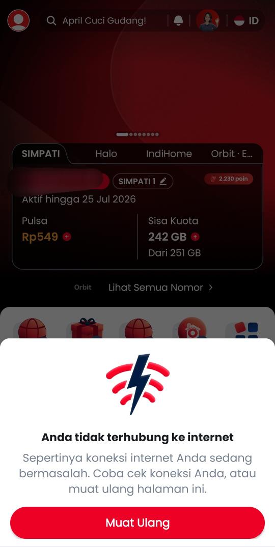 TCiloq's tweet photo. @_yvngr_ Parah lu @Telkomsel gw dah beli data ampe 250gb tapi jaringan kek tai, padahal full bar jaringan. Ngadi2 ente ya https://t.co/tE42CqTOSi
