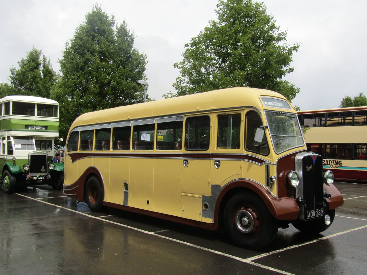 FoKAB1985's tweet photo. Mervyn’s Coaches' restored AEC Regal III (AOW 383) returns for Big Bus Day on 4th May. Catch it running free trips from the Broadway to East Stratton! 🌳

📖 Full times in our programme, available at Broadway &amp; Busket's Yard.

#BigBusDay #AECRegal #ClassicCoach https://t.co/Pk7tp19yjU