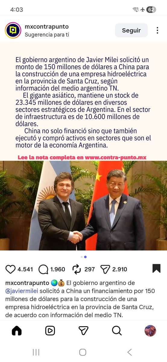 PedrowQuispe's tweet photo. @AgustinLaje https://t.co/Gdx6w2CKhK