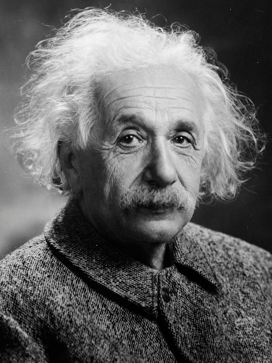 germanshepard8's tweet image. #18aprile 1955

A Princeton negli Stati Uniti muore 76enne il signor "E=MC2": il fisico tedesco Albert #Einstein, padre della teoria della relatività. 
Nel 1921 era stato insignito col Nobel per la fisica per la scoperta della legge dell'effetto fotoelettrico.

#storia