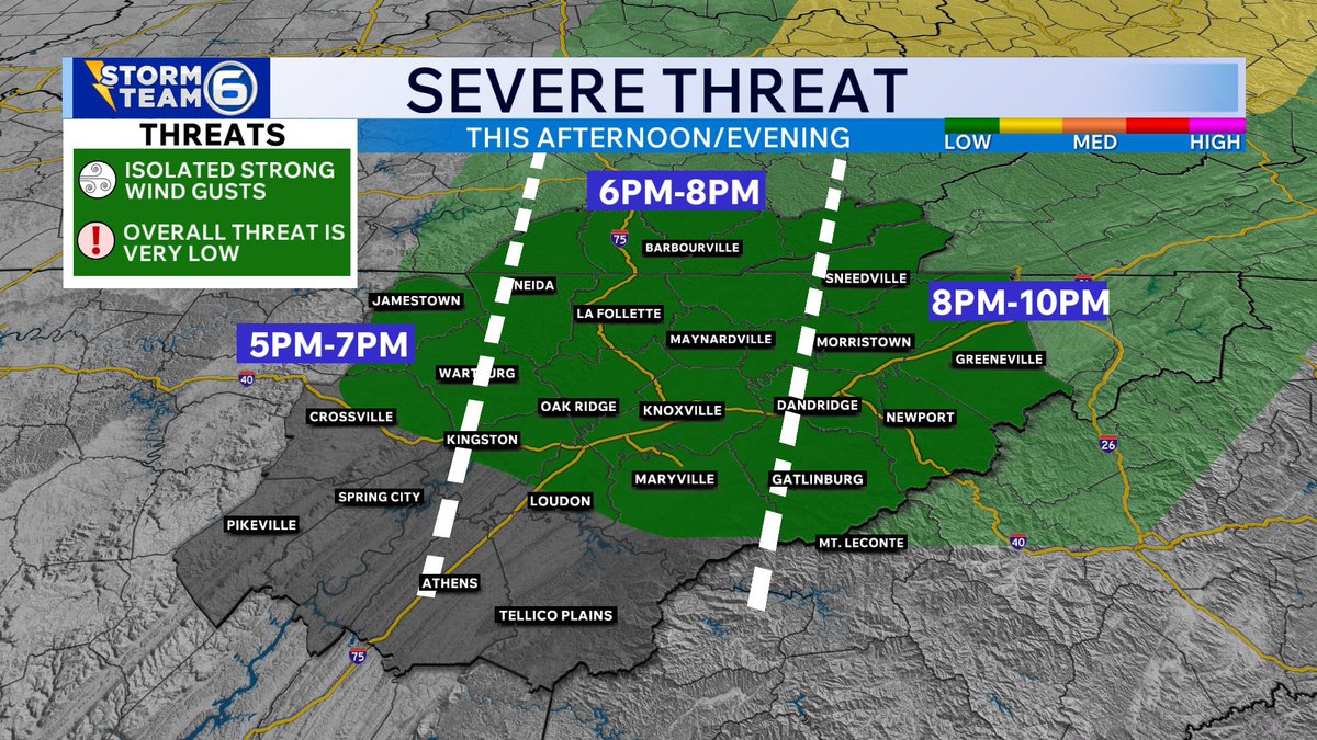 lucky13wxman's tweet image. *SAT am 4/18/26*
-Mostly cloudy, breezy, &amp;amp; warm today
-Low-end (Level 1 out of 5) risk for severe storms this EVE (strong winds are main concern)
-Beneficial rain tonight for everyone
-Clearing, breezy, &amp;amp; cooler SUN
#tnwx #SevereWeather #drought