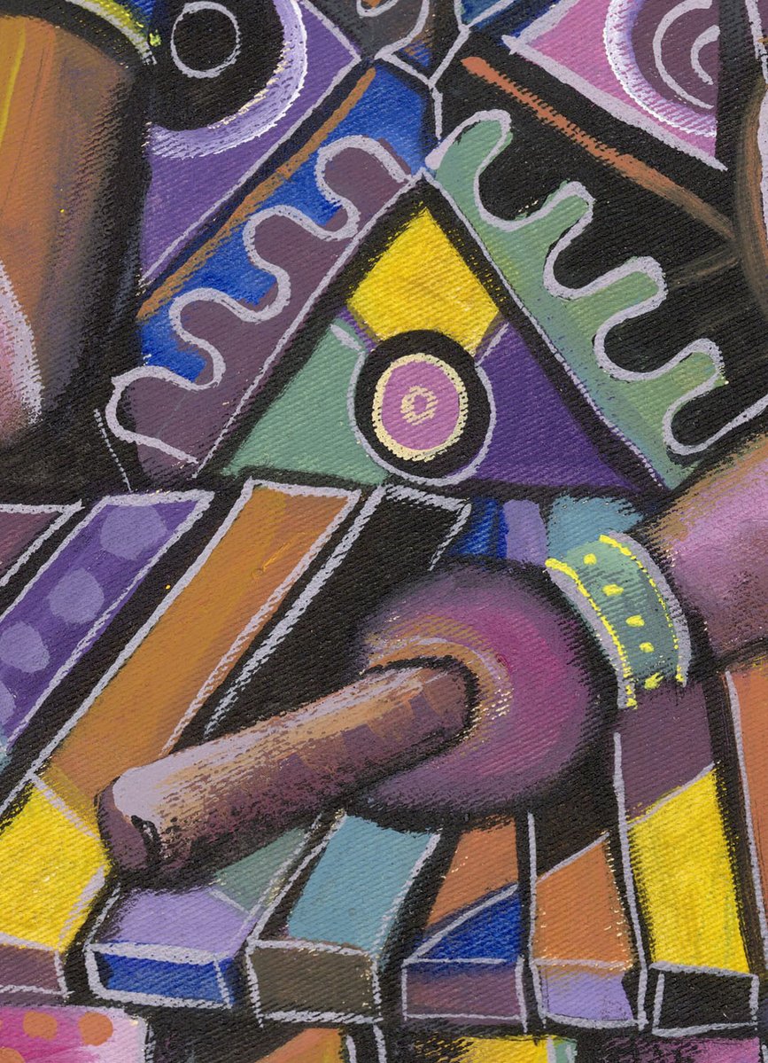 ArtCameroon's tweet image. Here are more views of this splendid violet musical painting.
The Xylophone Player II
51 cm x 70 cm / 20 in x 27.5 in
$150
Made to order / Free delivery anywhere / Inquiries welcome
#AfricanArt #keyboard #musician #music #artprint #mothersdaygiftideas