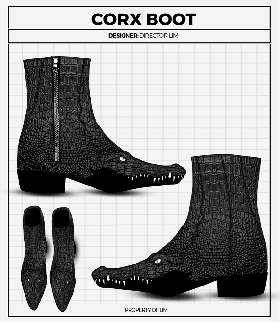 I design stuff you can never imagine WTH.🤯

CORX BOOT DESIGNED BY ME 

Please this had to go viral.