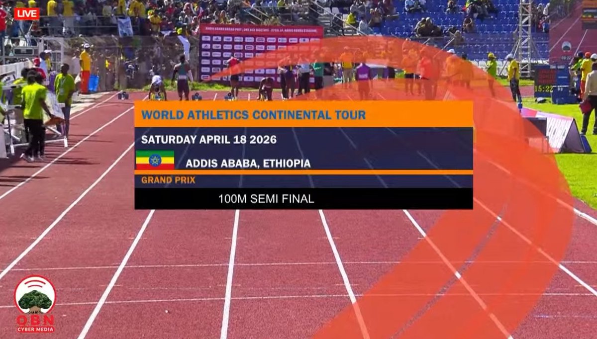 firew_asrat's tweet photo. 🇰🇪 Ferdinand Omanyala
#AddisAbabaGrandPrix
#AddisGrandPrix https://t.co/EfYYKOFRRJ