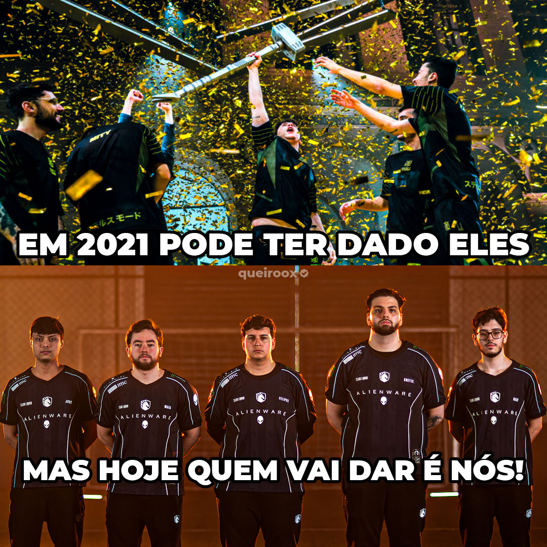 queirooox's tweet photo. Hoje é dia, VAMOS GANHAR PORRA! #VamosLiquid https://t.co/3R7zj4aBnp