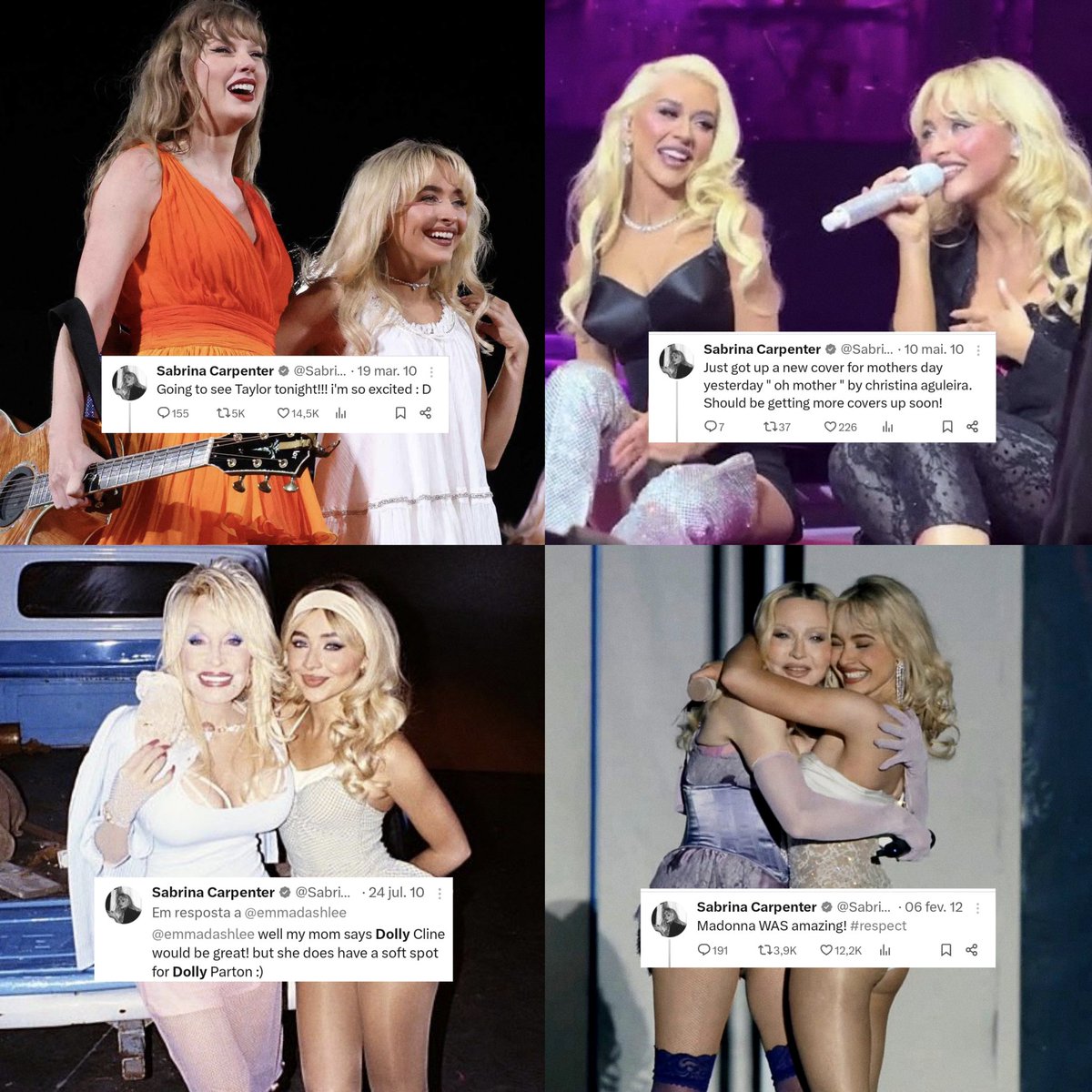 tudo fica melhor quando sabemos que a sabrina profetizou tudo isso em criança