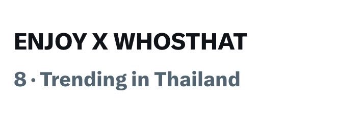 TREND FOR ENJOYJUNE tweet media