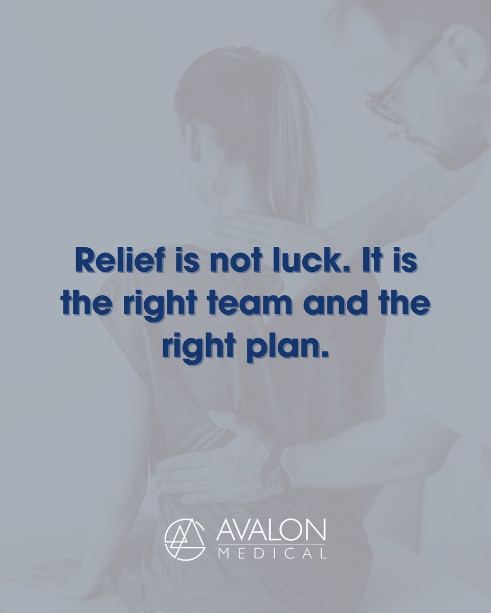 avalonmedcenter's tweet image. Pain does not fix itself. The right care does. Take the first step toward feeling better today. 🩺

📞 (845) 407-0770

#painrelief #physicaltherapy #painmanagement