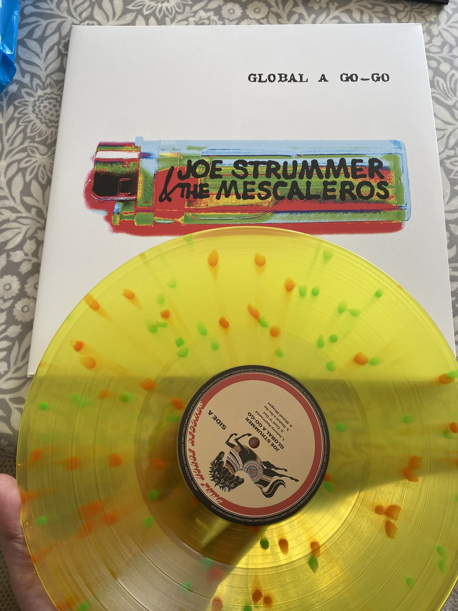 JonnotheMackem's tweet image. Record Store Day pickups. Joe Strummer alone was worth the 4am start! #vinyl #music