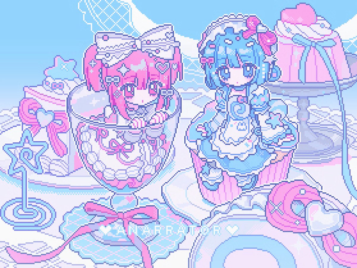 aaanarratorrr's tweet image. 𝕤𝕦𝕘𝕒𝕣 𝕤𝕨𝕖𝕖𝕥 𝟚𝟘𝟘%

#pixelart #dotpainting #ドット絵