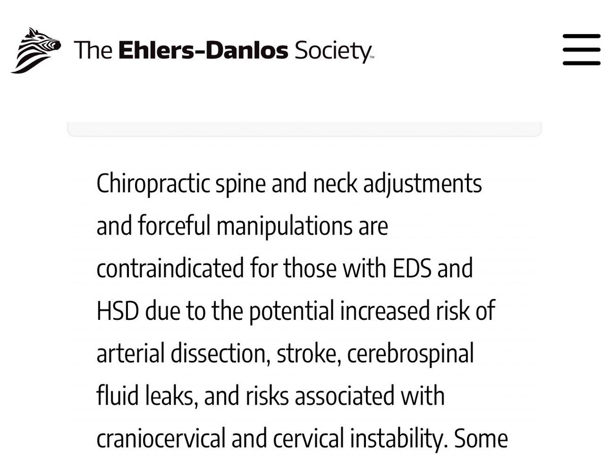 TinyWriterLaura's tweet photo. oh hell, two things: it shouldn’t be unreasonable to have a chair on set for someone with EDS, &amp; more importantly DO NOT USE A CHIROPRACTOR IF YOU HAVE EDS. an osteopath, maybe, but the combination of unstable joints &amp; poor collagen makes chiropractic corrections so dangerous 😭 https://t.co/lHASbIum47