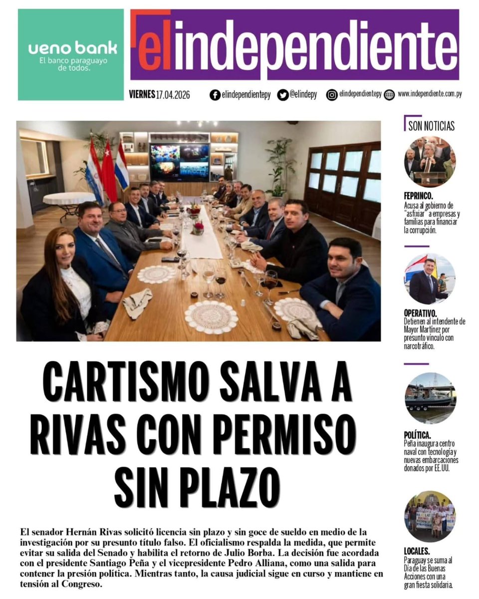 Hugo Estigarribia Gutièrrez tweet media