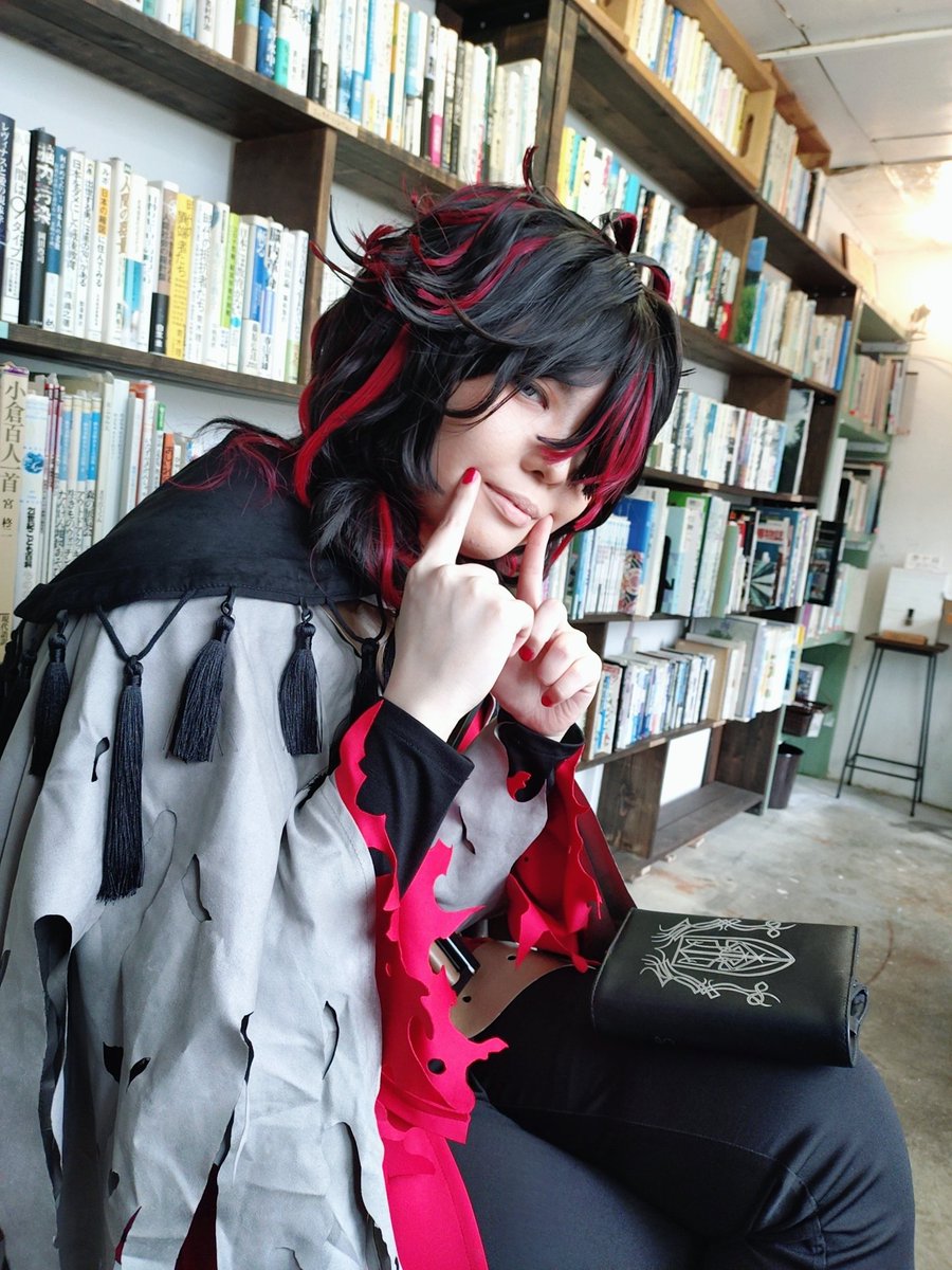 ※コスプレ／cosplay／FGO／ダンテ・アリギエーリ
これはオフショのにっこりダンテ。

📷<a href="/ringring_senga/">鈴鳴センガ</a>
#笑EMIコス