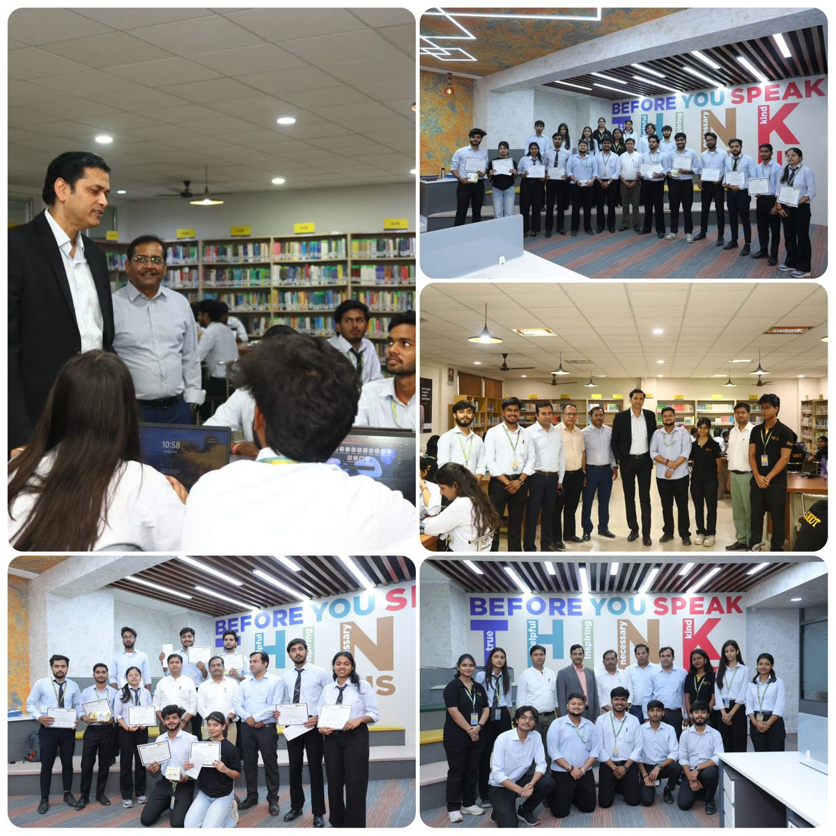 GNIOTCollege's tweet image. WEBATHON 2K26 at GNIOT was a great success showcasing innovative web solutions teamwork and problem solving with top teams delivering impactful projects 
#WEBATHON2K26 #GNIOT #WebDevelopment #TechClub #Innovation