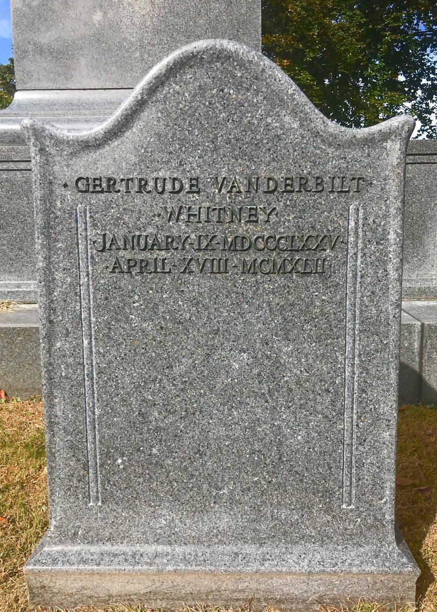 RIPTFF's tweet image. #RIP #OTD in 1942 sculptor, art patron and collector, founder of the Whitney Museum of American Art, Gertrude Vanderbilt Whitney died from a heart condition in Manhattan aged 67. Woodlawn Cemetery, the Bronx. Portrait by Robert Henri thefinalfootprint.com/2026/04/18/day…