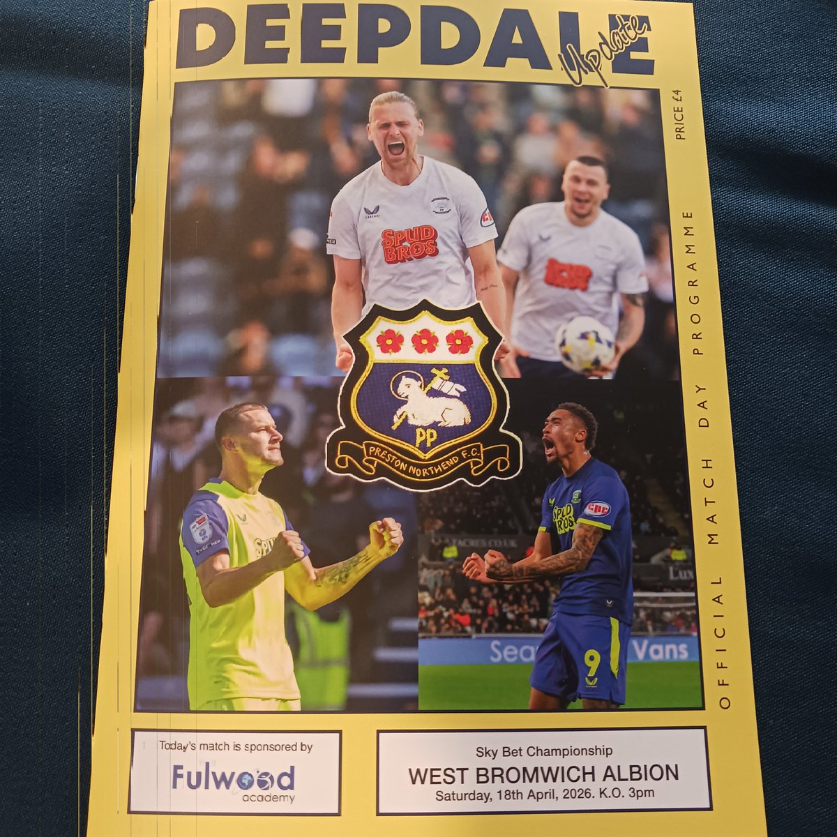 ConorJPorter's tweet photo. At Deepdale today commentating on the Championship clash of Preston North End vs West Brom for @BHBNsport1952 @BHBNRadio 

Baggies are desperate for points to avoid the drop. A PSR decision is looming too! 😱📉

Chasing the goal ⚽️ 📻 https://t.co/9PrMCYH9ui