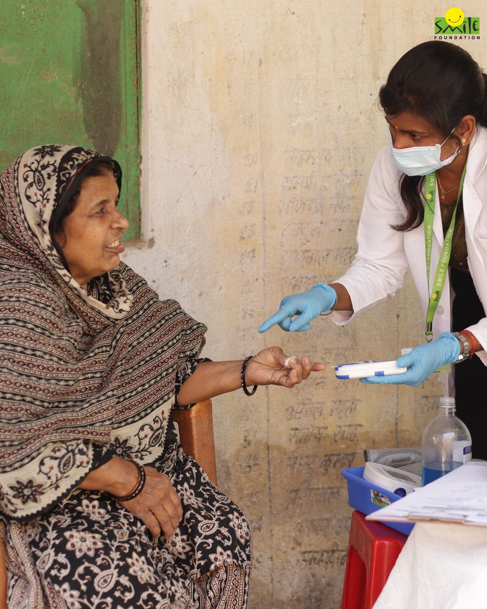 smilefoundation's tweet image. In many parts of Bihar, access to healthcare remains a challenge due to distance, limited facilities, and lack of awareness. Smile Foundation’s Smile on Wheels mobile healthcare programme is working to bridge this gap by bringing primary healthcare services directly to