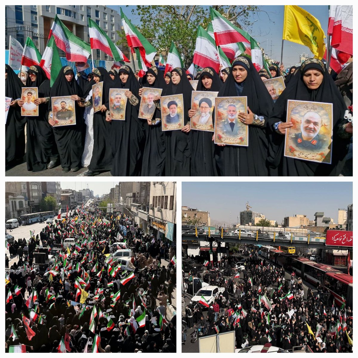 فرماندهان شهیدمان خون خاه شماییم 
#دختران_جانفدای_ایران
#انقلابیون_زهرایی