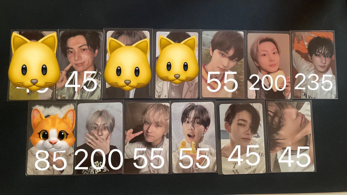 พร้อมส่ง   เจย์ จองวอน นิกิ 
ราคาตามภาพ 

ค่าส่ง ลทบ 35 ems 45 
#ตลาดนัดenhypen #ตลาดนัดเอนไฮเพน