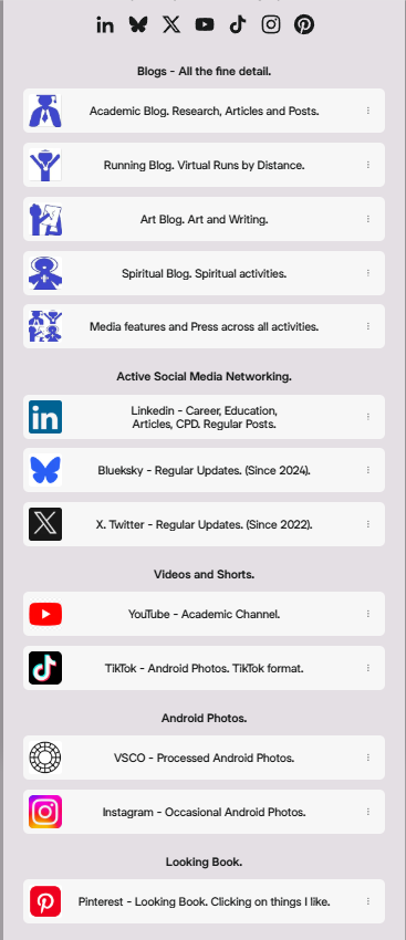 tesol_dr's tweet image. Hi, Everyone
I have updated my Linktree...
adding in more socials such as VSCO, Pinterest, TikTok and others.
might add more ...
Click Here: linktr.ee/dr.johnjennings

#VSCO #Pinterest #Academia #Art #Writing #Running #Spiritual #DrJohnJennings #Galway  #Ireland #TikTok #Linktree
