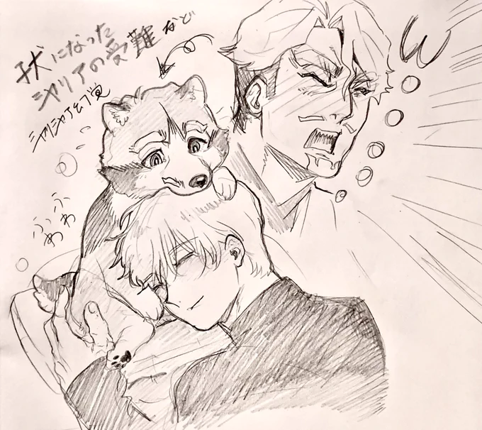 子犬になったシャリ🟩が欲しい物を得てブブゼラみたいに心臓が爆音になるなど
シャリシャア 🟩🟥幻覚 ケモ化 