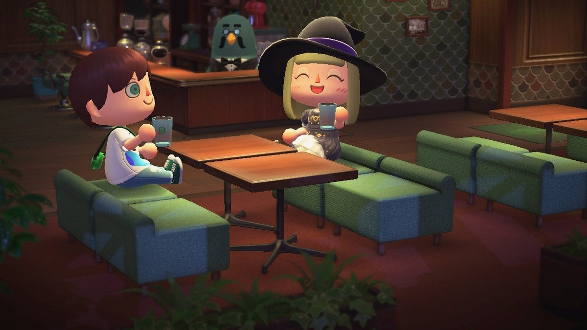 wgq3je's tweet image. あすかっちと通信&amp;gt;ω&amp;lt;/
上空からのジョウロ、宙に浮くカレー、鳩ノ巣の水etc。充実で楽しかった～( ΦωΦ )✨️

 #あつまれどうぶつの森 #acnh