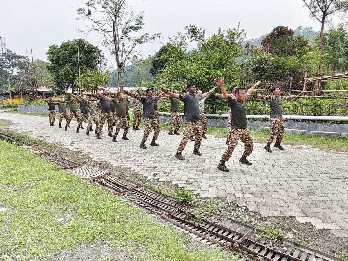 Morning activities - 32 Bn #CRPF
Every rep, every step, every drop of sweat counts. Small efforts done consistently create powerful transformations. 🌱 #Consistency