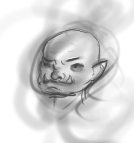 LoonHoro's tweet photo. Fast ork sketch for fun 🧌
I really like this workflow because you don't need a perfect lineart and you can just erase what you need.
Why didn't I use this before.. Ahhhh
#digitalart https://t.co/9eTsY28eTT