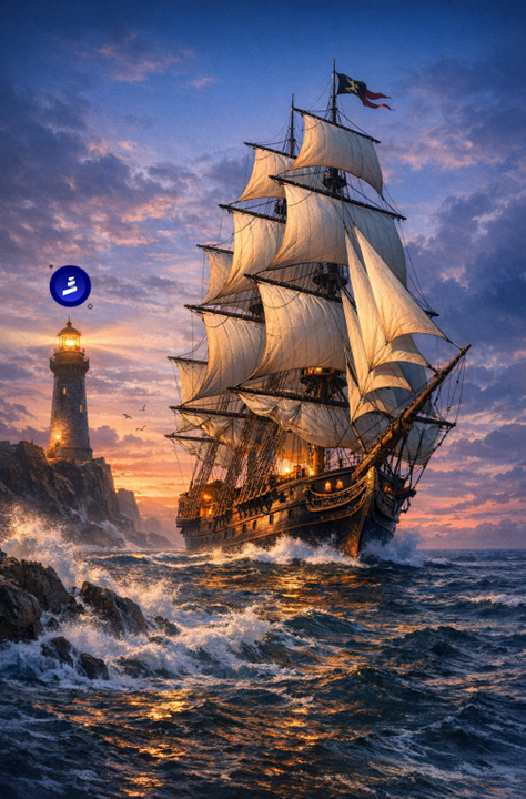 TDumontKangai's tweet image. Hello, here is an NFT "The voyage toward mainnet". A three‑masted ship sailing through the digital sea, guided by the Pharos light. Each wave echoes the rhythm of blockchain. A journey for explorer. Download at @ZNSConnect : zns.bio/nft/b9d8e9da-7… #NFT #PharosAtlantic