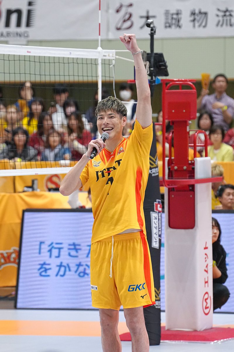 📍岡崎中央総合公園 総合体育館

笑顔が見れて良かった💯✨

#髙橋健太郎 選手
#ジェイテクトSTINGS愛知