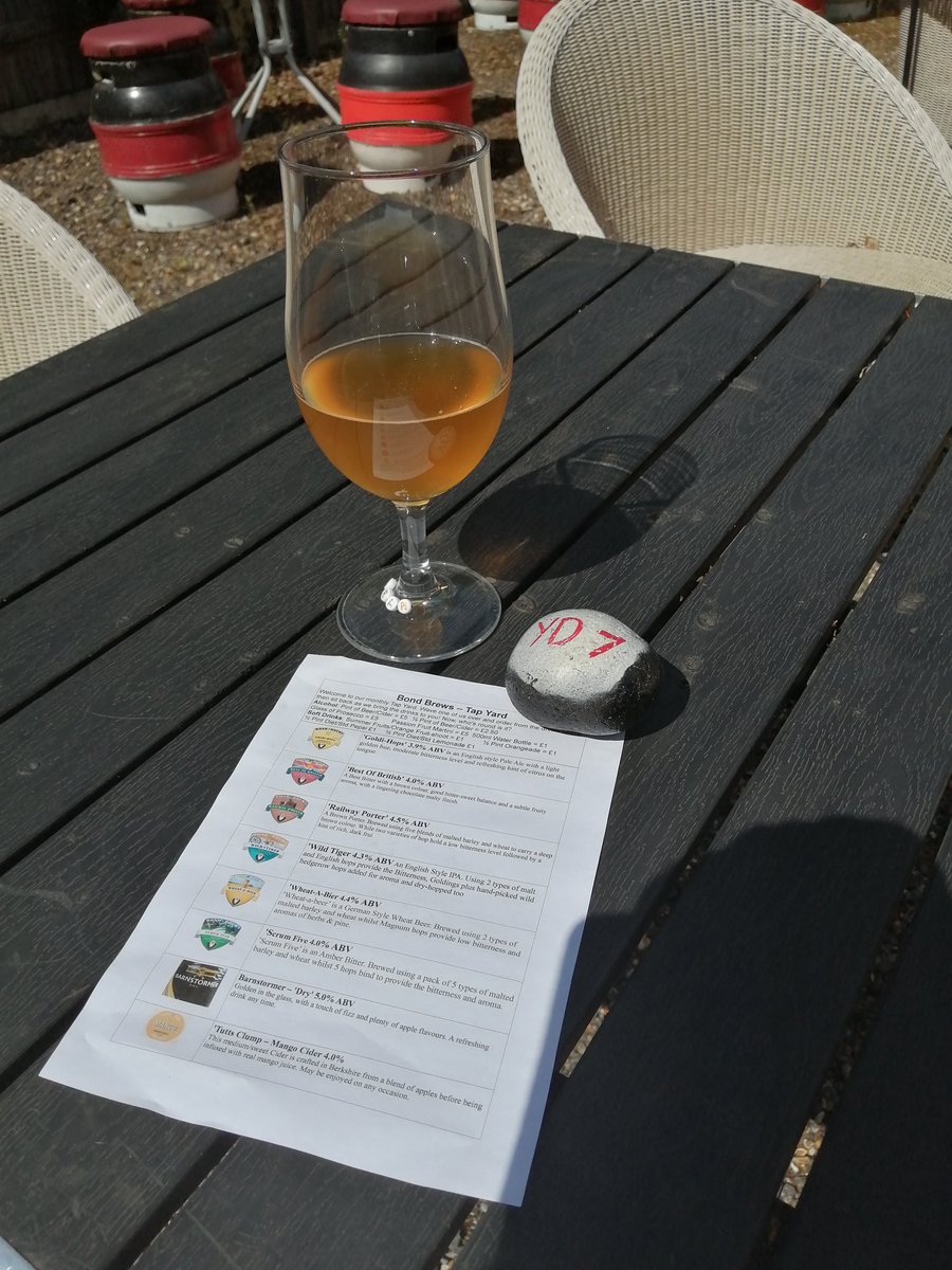 bondbrews's tweet photo. Pizza oven is stoked, beer tapped and the sun is out. Come on down and enjoy our #BondBrewsTapYard https://t.co/Wtcuoi0rqY
