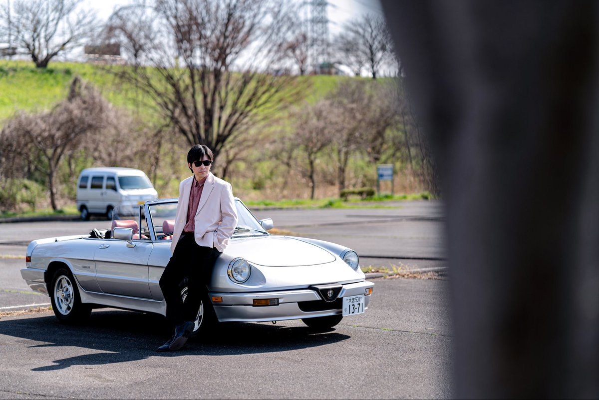 shibata_kota00's tweet photo. バンパー塗装前最後に撮ってもらった!
今はオープンの時期だから最高!
#AlfaRomeoSpiderS3 #AlfaRomeoSpider #アルファロメオ #アルファスパイダーシリーズ3 https://t.co/CL9vOzG8HM