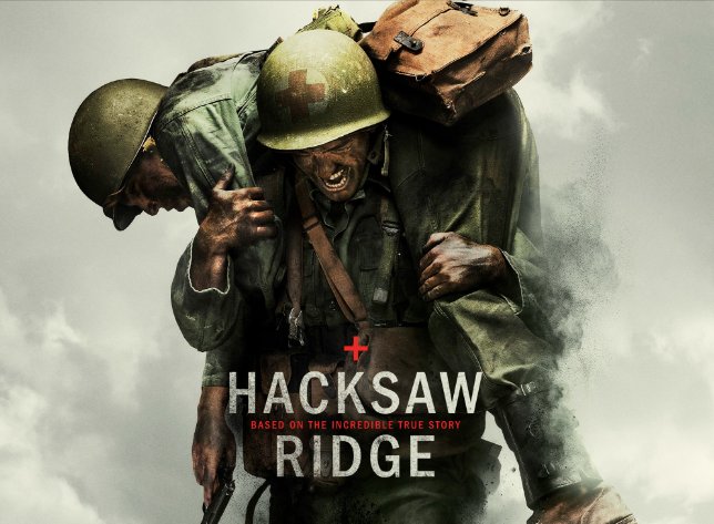 The story is based on this movie; Hacksaw Ridge (2016), directed by Mel ...