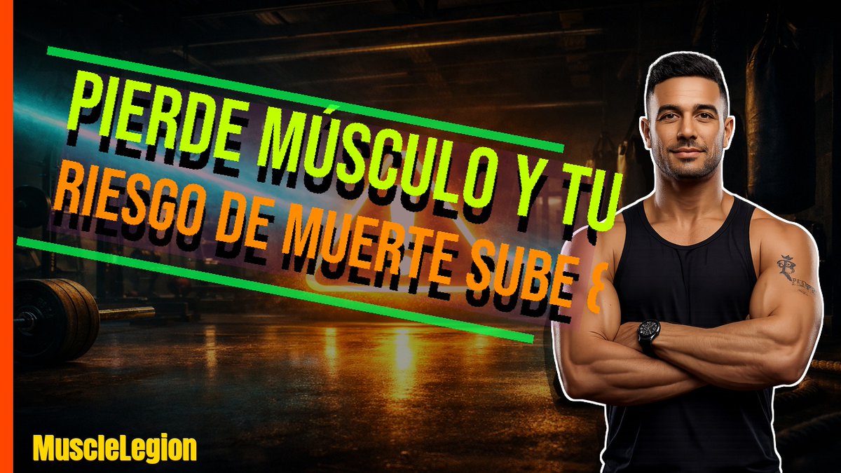 QuitThe9to5's tweet photo. Perder músculo y ganar grasa aumenta tu riesgo de muerte un 83% | Evítalo así... # Descripción para YouTube

---

¿Sabías que perder músculo mientras acumulas grasa corporal puede aument 
https://t.co/5JdFuMdmu7
 #musculación #hipertrofia #entrenamiento https://t.co/qpoU69jJMY