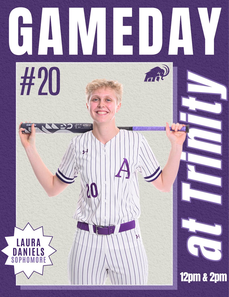Amherst_SBall's tweet photo. GAMEDAY 🦣🥎💜

📍Hartford, CT
⏰ 12pm &amp; 2pm https://t.co/5QjLDNcJ6o