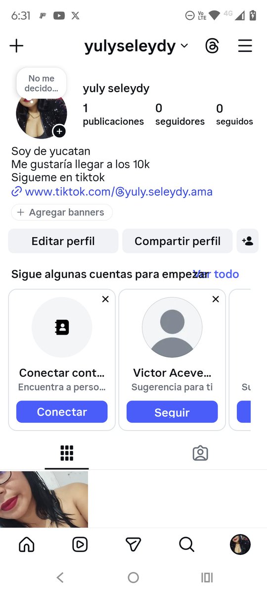 yulyseleydy10's tweet photo. Les dejo mi Instagram
Por si alguien tiene y quiere seguirme muchas gracias
Cero ceguidores apoyen allegar alos 10k

Click  abajito y entras ami
Instagram sigueme
Les dejo el link para que vallan
👇👇👇👇👇 
https://t.co/0jJXRLnYJt
👆👆👆👆👆 https://t.co/J47rpM7zaA