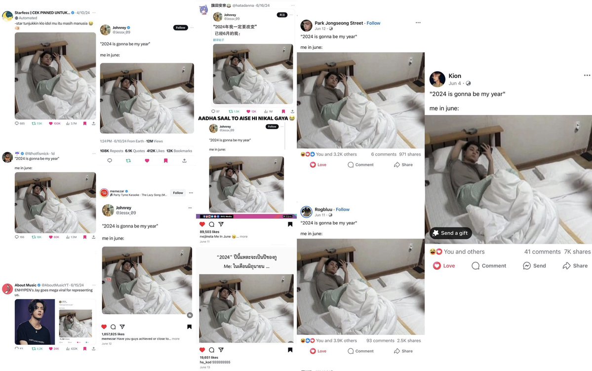 lucky maruu⁷.☘︎ ݁˖ JAYPRIL tweet media