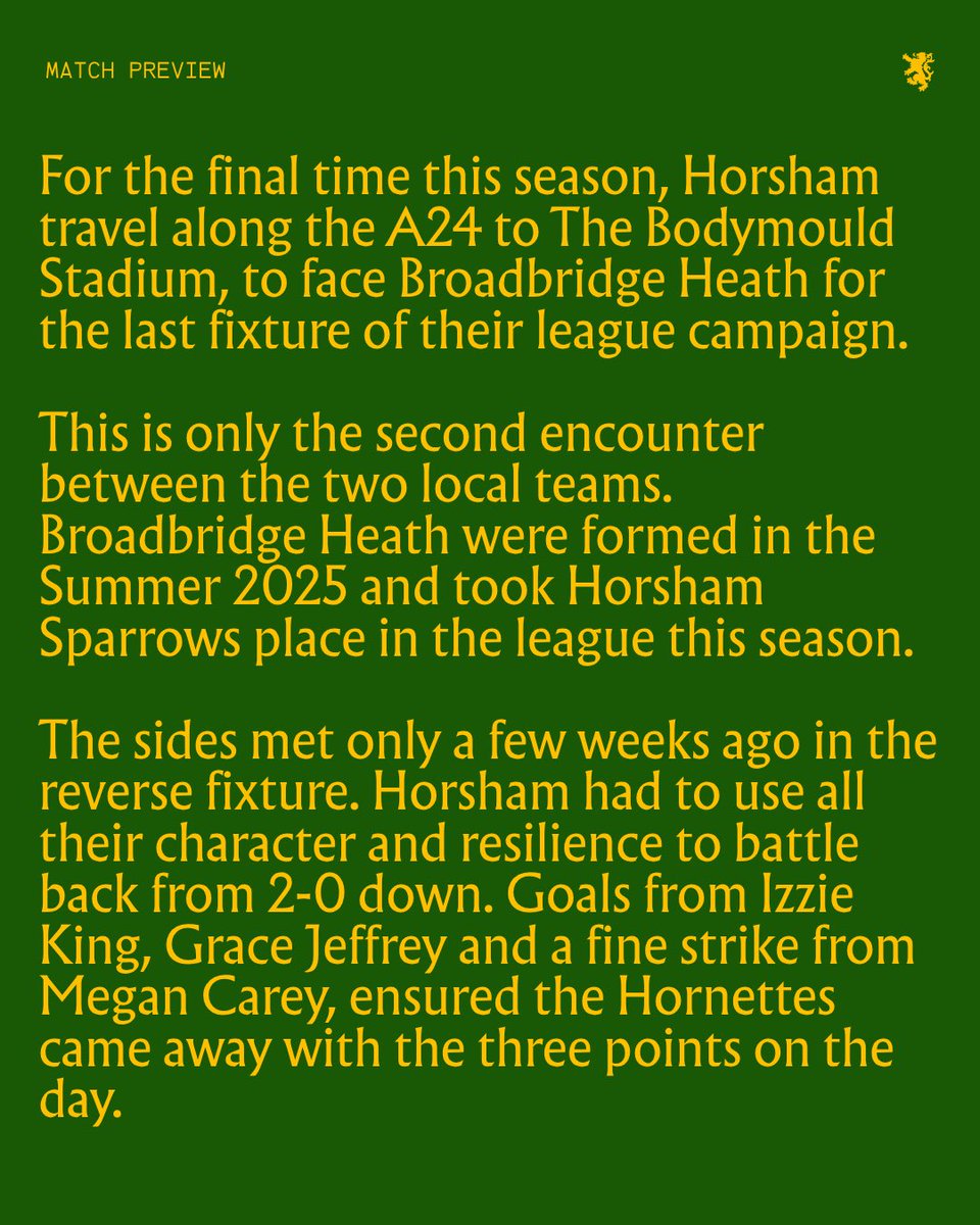Horsham FC Women tweet media