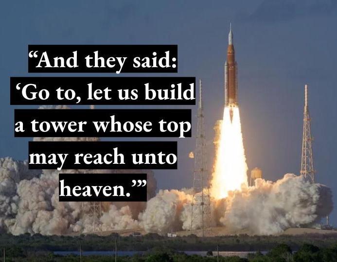 SatanismTemple's tweet photo. 嚴格來說，假設巴別塔的故事是真的，那證明了人類比上帝還要偉大，即使被弄亂了語言，人類仍舊達到了遠超巴別塔的偉大成就，在國際太空站裡有著不同語言的人們。

#ㄖㄊ編 https://t.co/2mg0KgKdvz