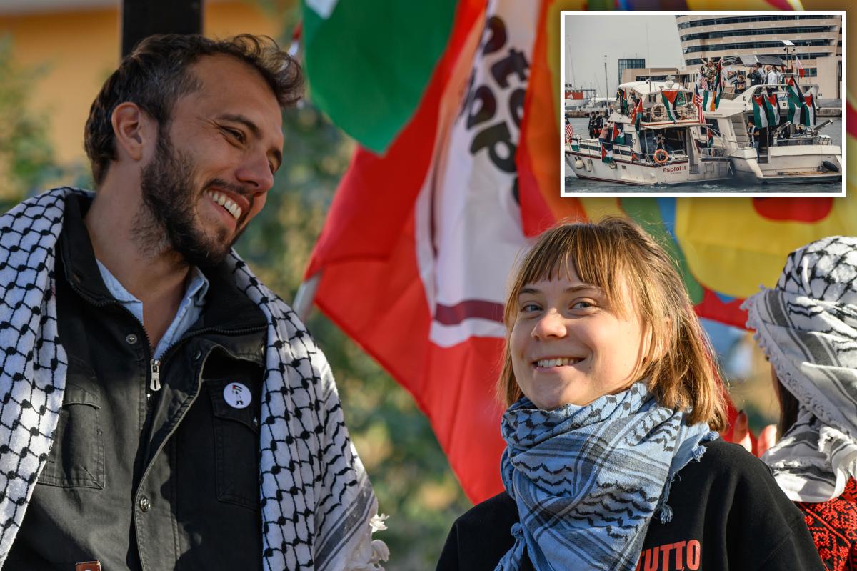 Lefty love boat: Greta Thunberg's freedom flotilla rocked by sexual misconduct allegations trib.al/5PeVqDO