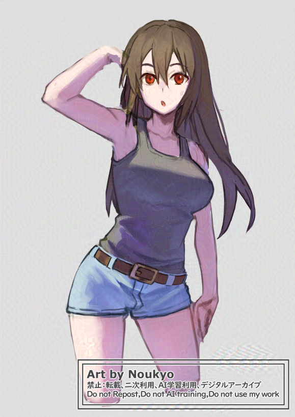 「リハビリ雑塗り練習rkgk」|Noukyo@お仕事募集中のイラスト