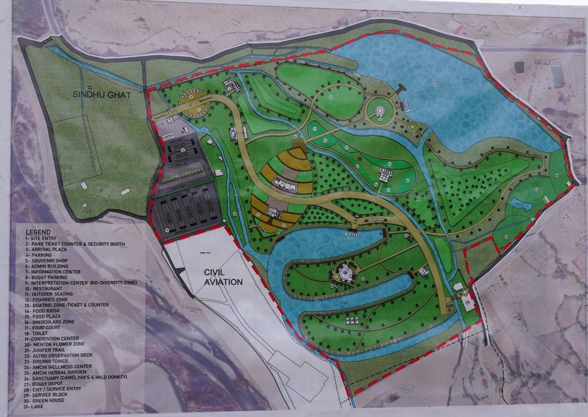 DDNewslive's tweet image. #WATCH | On World Heritage Day, Lieutenant Governor Shri Vinai Kumar Saxena laid the foundation stone for India’s first Petroglyph Conservation Park in Leh, Ladakh.The park will safeguard endangered ancient rock carvings from nearly 400 sites along the Indus and Zanskar rivers by