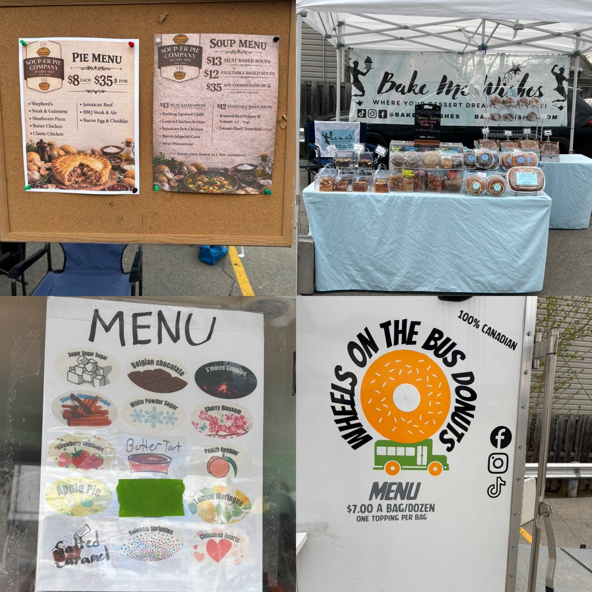 OttawaStFarmers's tweet image. Good Morning!!!!!
Stop by and great all your favourite vegetables, baked goods, bagels,meat pies, soup, coffee and pizza 
Here until 2 or until they run out.

#ottawastreetfarmersmarket #local #fresh #hamont