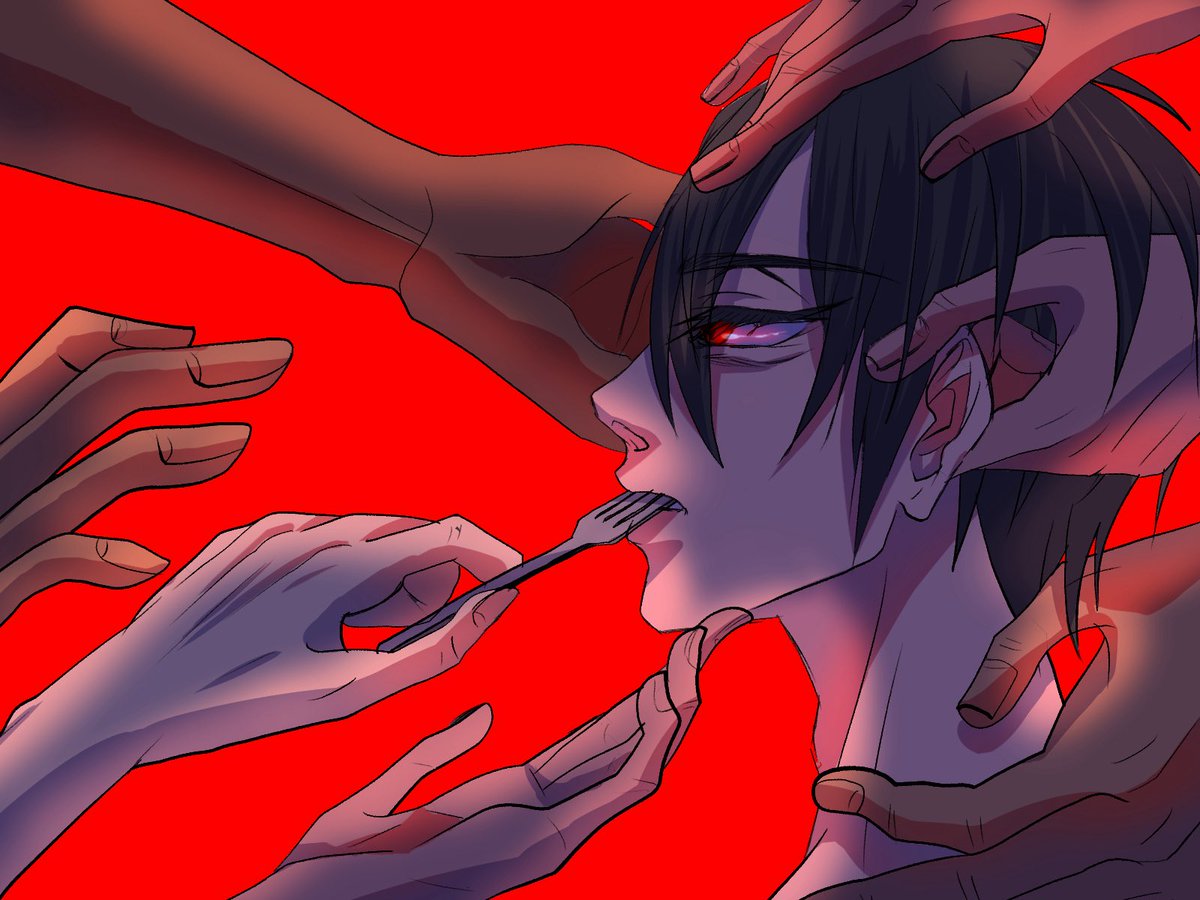 配信で描きました。

引用元でも話していますが、何が足りていて何が足りていないのか解らずモヤモヤしています。
改善点が解る方いらっしゃいましたら是非教えて頂きたいです！
よろしくお願いいたします。

#添削希望 #絵描きさんと繋がりたい