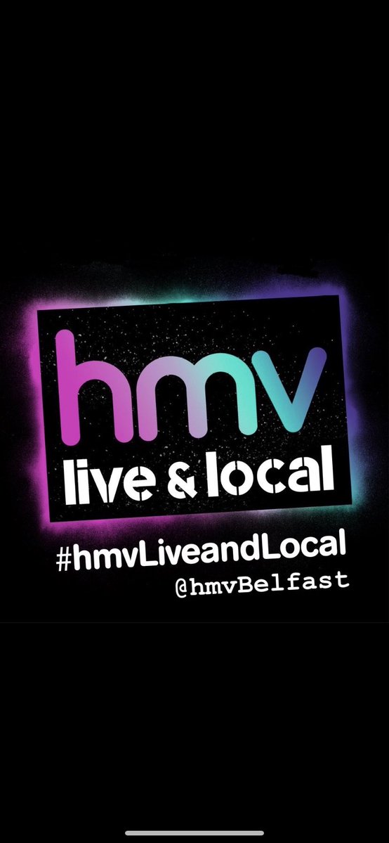 hmvBelfast's tweet image. The first of two #hmvliveandlocal shows for the weekend kicks off soon here in the store! For today’s show, #YoursTruly will be performing on the bookshop (top floor) stage from 3pm.

Free Entry &amp;amp; all ages friendly for anyone interested, see you there!

#hmvlive #localmusic
