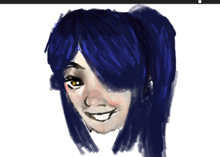 i have drawn rozemyne in a life like manner in paint