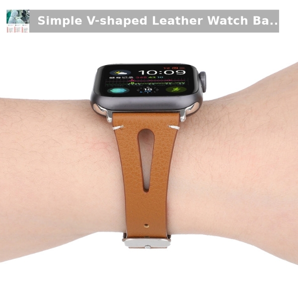 Robbie48875170's tweet image. Elevate your wrist game with the Simple V-shaped Leather Watch Band for #AppleWatch! Fashion-forward, durable &amp;amp; easy to clean, it fits perfectly with multiple models. Ideal for dropshipping &amp;amp; influencer partners. Discover more at shortlink.store/8oyb6ds71gpc #SmartWear